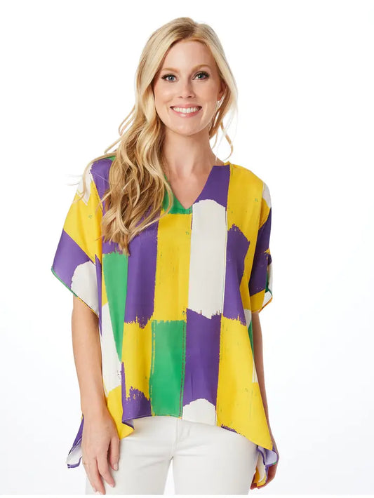 The Mardi Gras Oversized Blouse