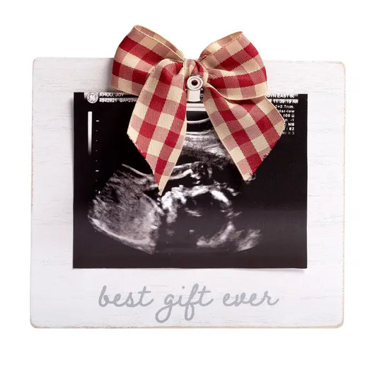 Best Gift Ever Sonogram Holiday Picture Frame