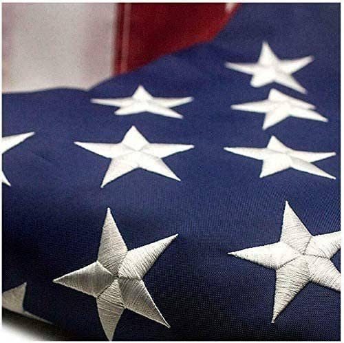 American Flag Outdoor Embroidered: 5x8 FT