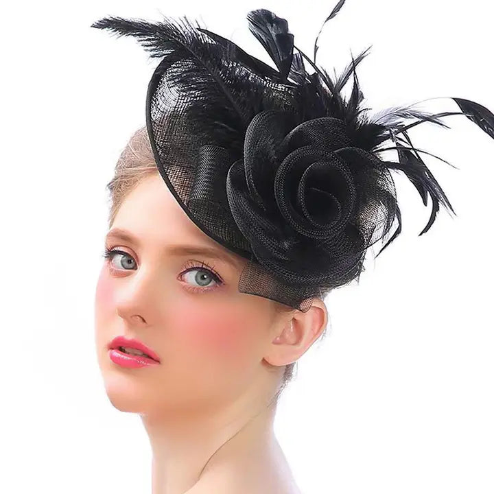 Derby Feather Hat Fascinator