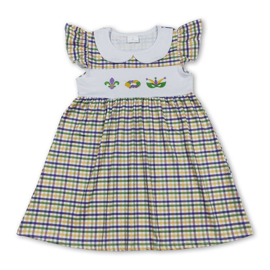 Mardi Gras Striped Dress - The Season Boutique