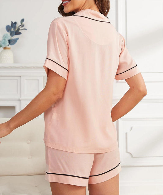 T-shirt Button Pajama Set