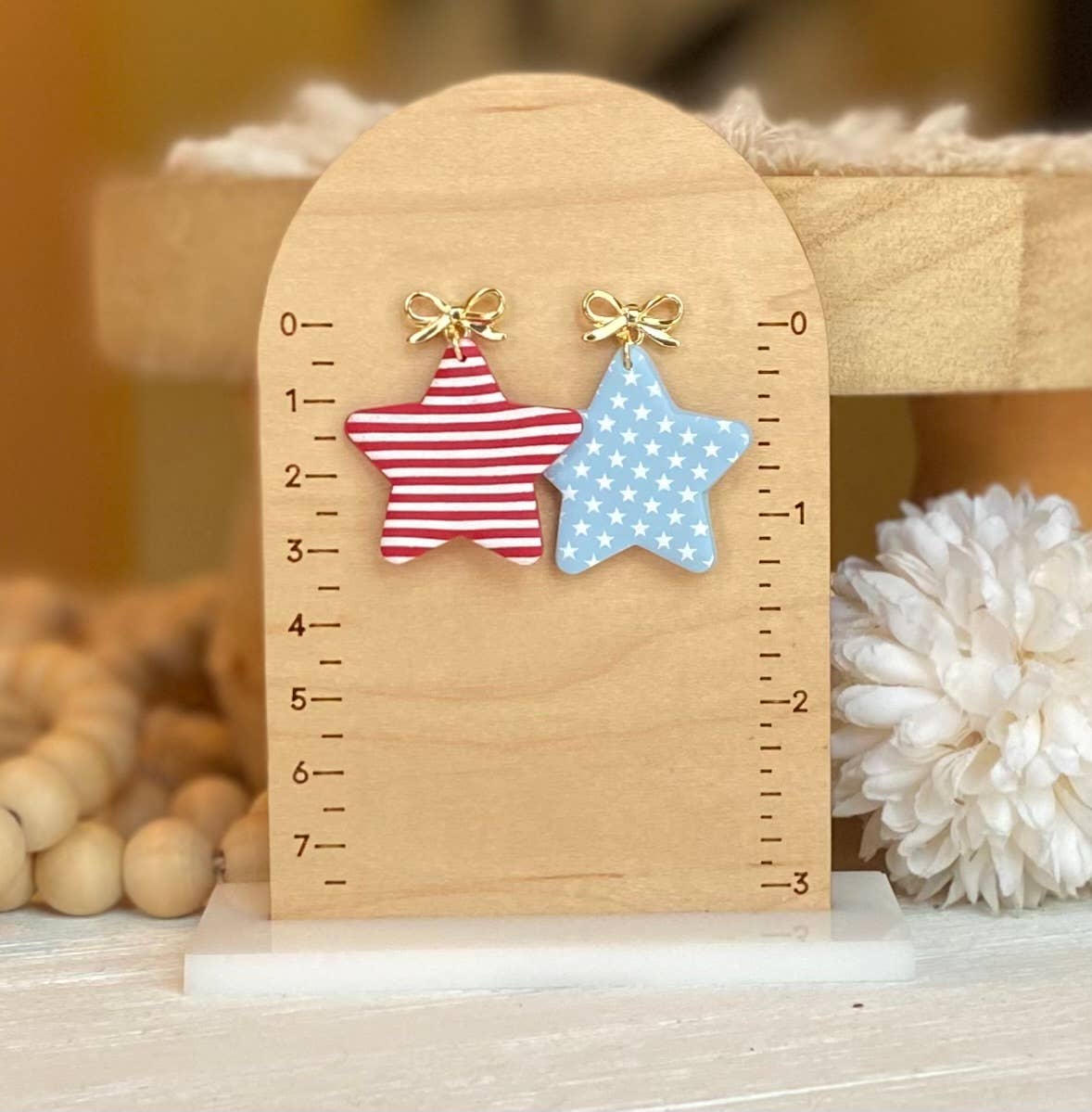 Fourth of July Handmade Earrings | Statue of Liberty - The Season Boutique