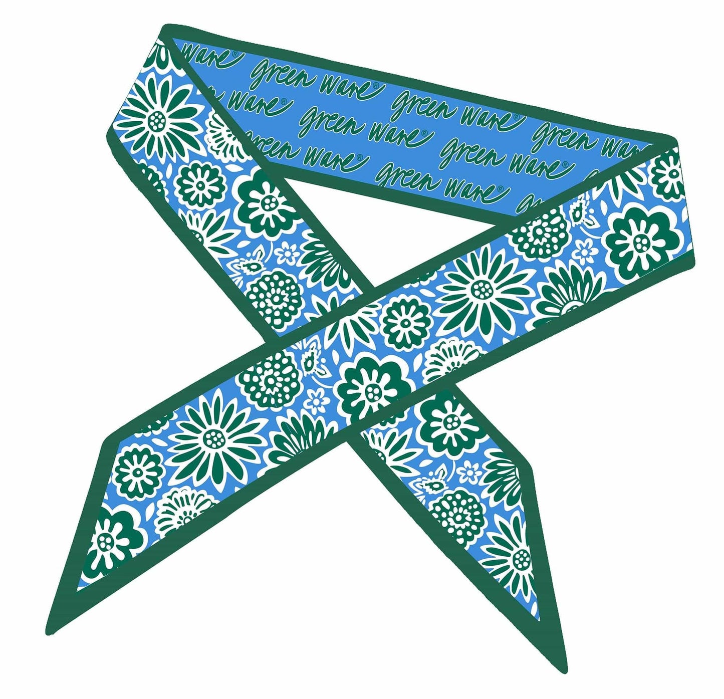 Skinny Scarf – Tulane Green Wave