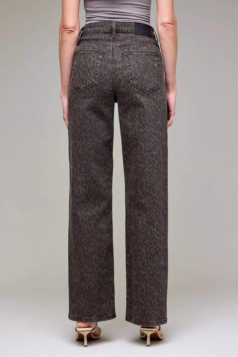 Brown Cheetah Print Jeans