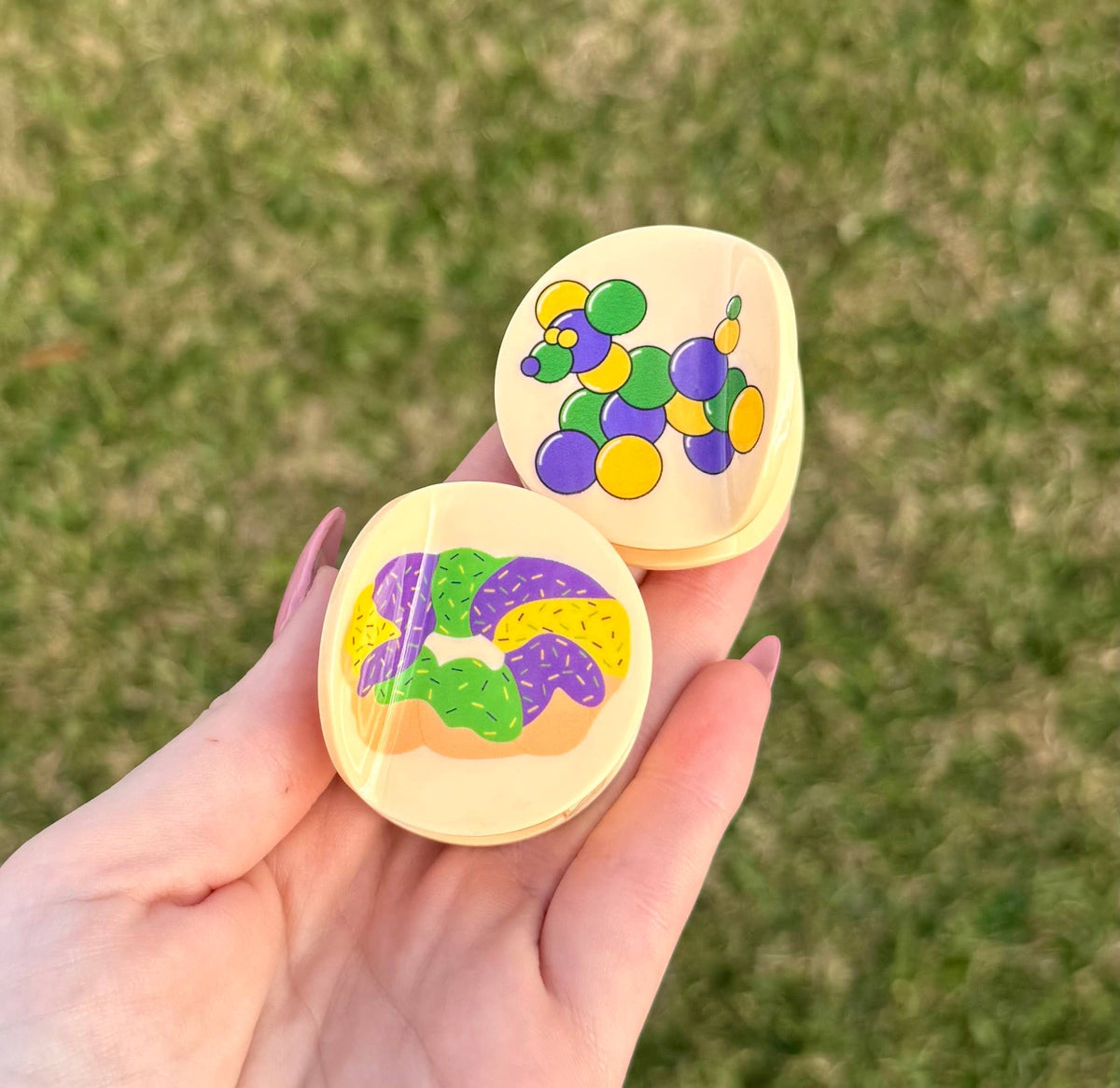 Mini Pillsbury Mardi Gras Clip
