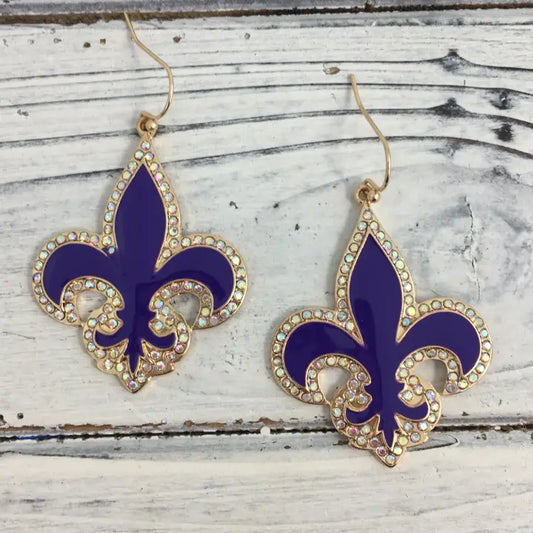 FDL Purple Earring