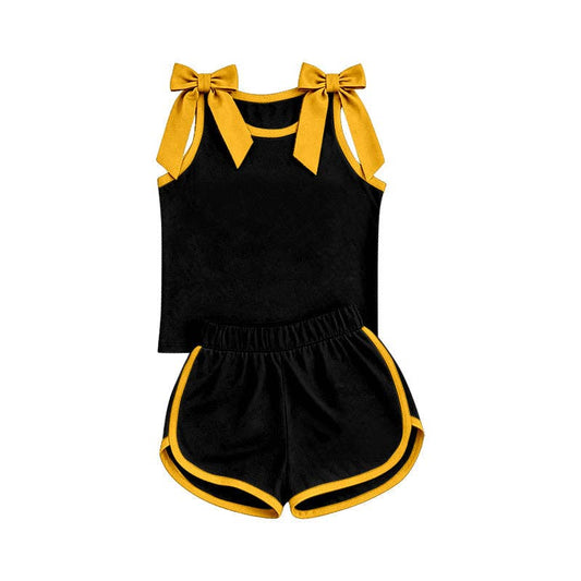 Bow Black & Gold Set - The Season Boutique