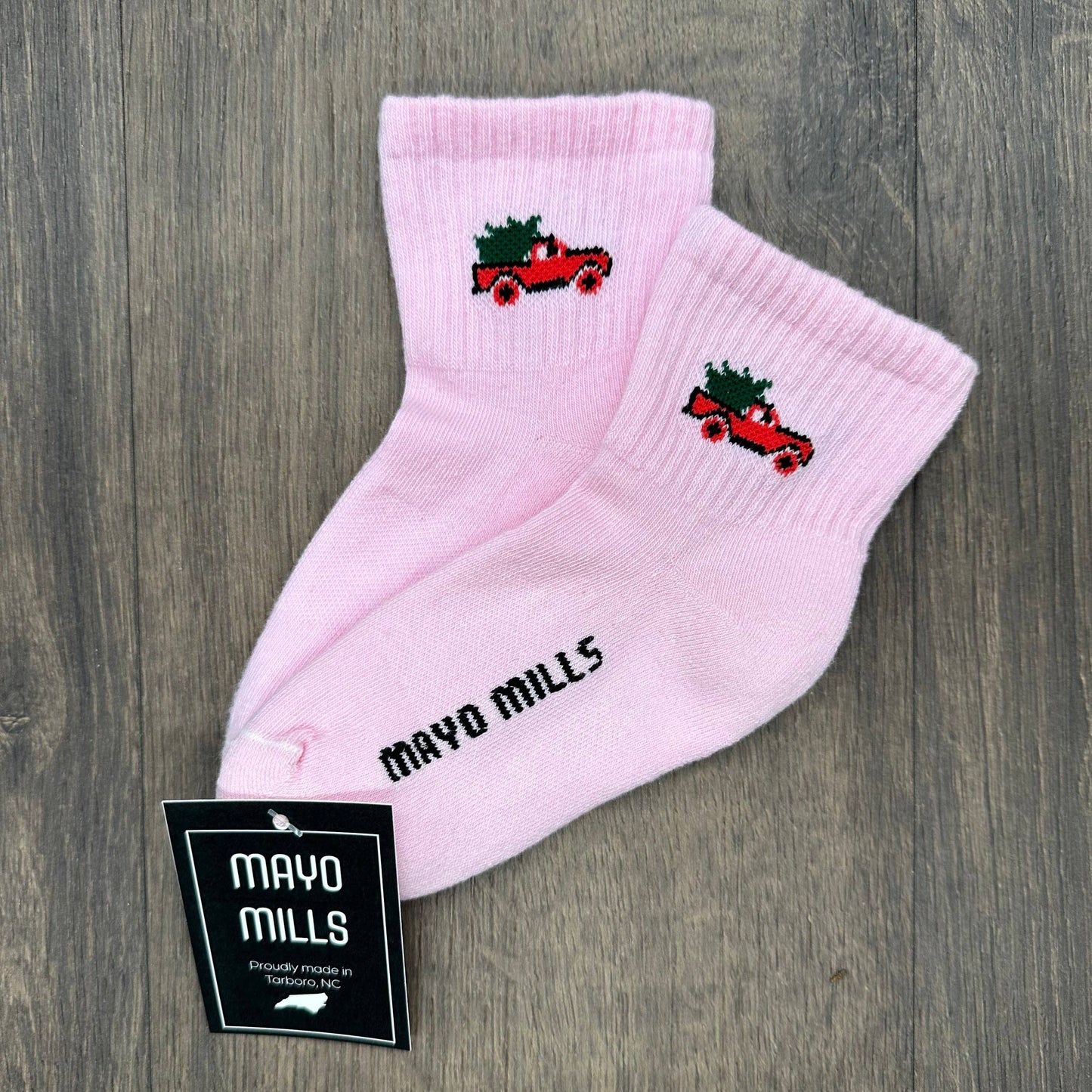 Children's Christmas Truck Socks
