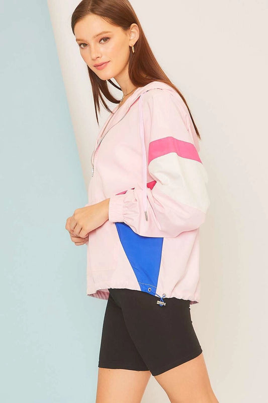 Color Block Windbreaker