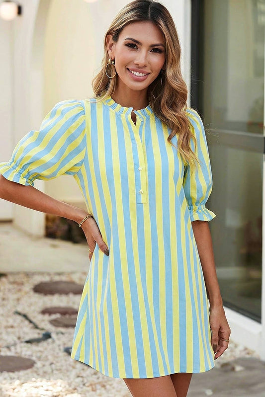 Striped Mini Dress