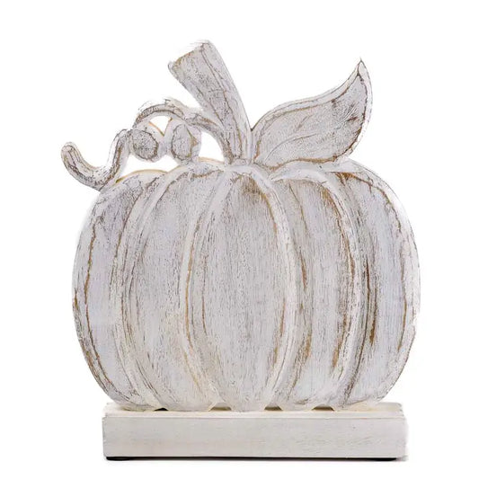 Portland Pumpkin Antique White 9.5 X 11 X 2