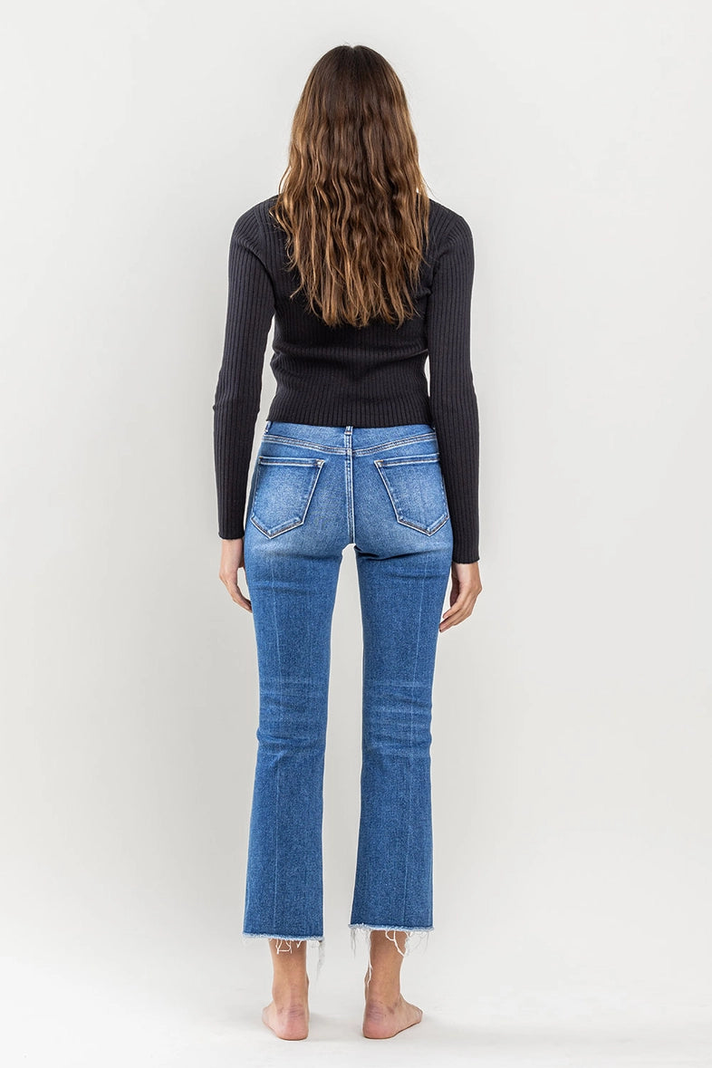 High Rise Kick Flair Jeans