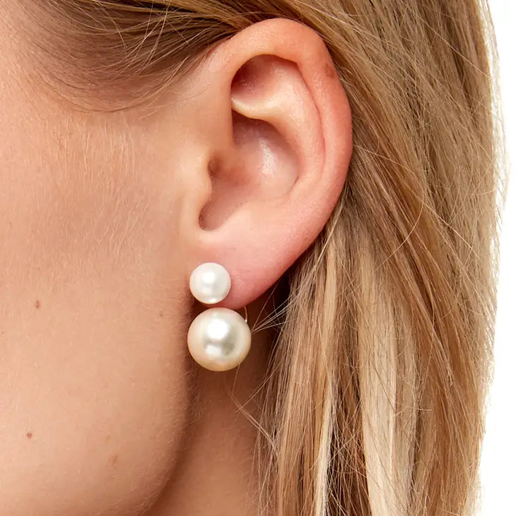 Pearl Ear Jacket Earring