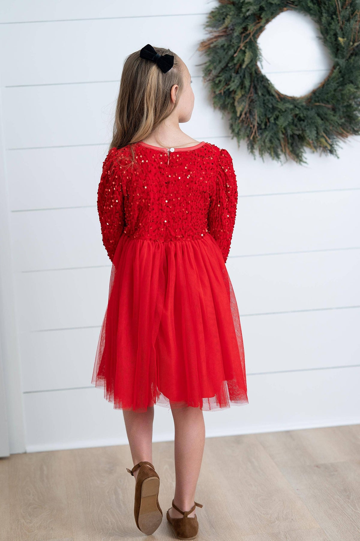 Victoria Sequin Tulle Dress