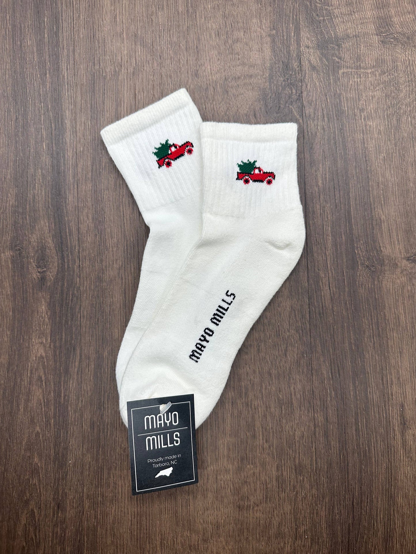 Children's Christmas Truck Socks