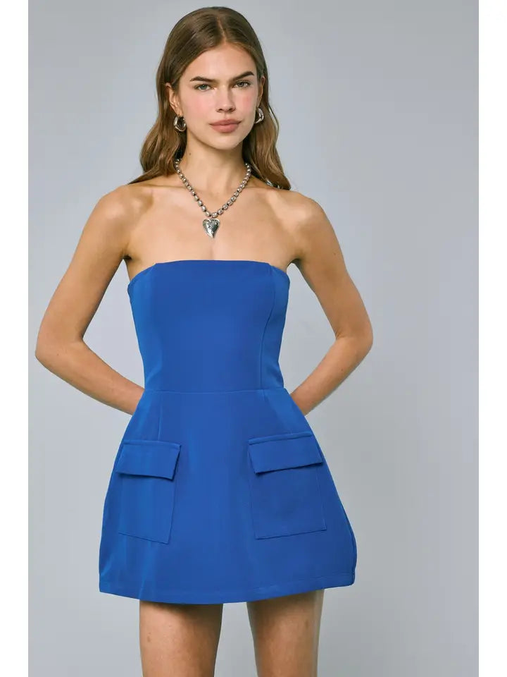 Pocket Mini Dress