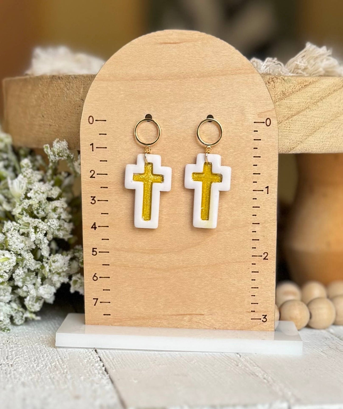 Religious Earrings : Jesus