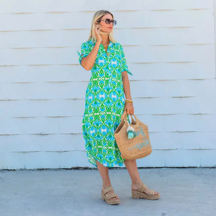Hailey Midi with Relaxed Fit - The Season Boutique
