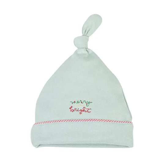 Merry and Bright Embroidered Hat