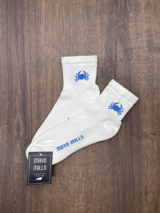 Blue Crab Socks
