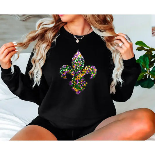 Faux Sequins MG FDL Sweatshirt