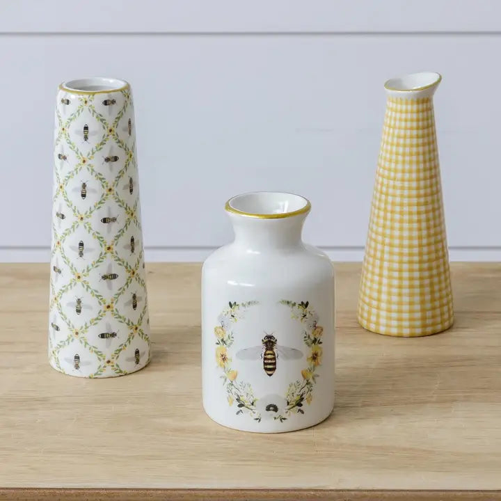 Bee Kind Bud Vases