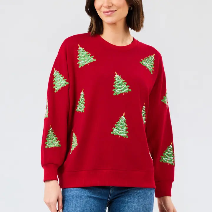 Sweatshirt Sarah Merry Trees
