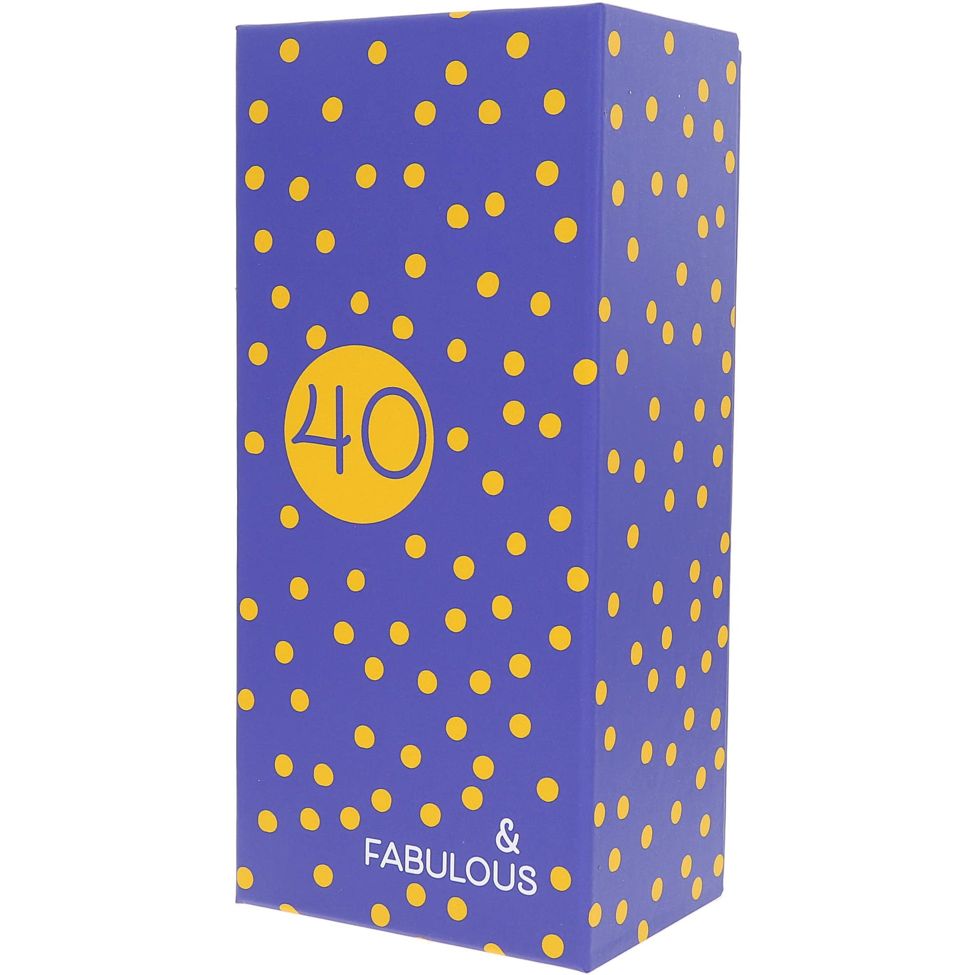 Gift Boxed 40th Birthday Wine Glass - The Season Boutique