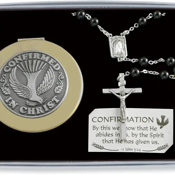 Confirmation Rosary Gift Set For Boy