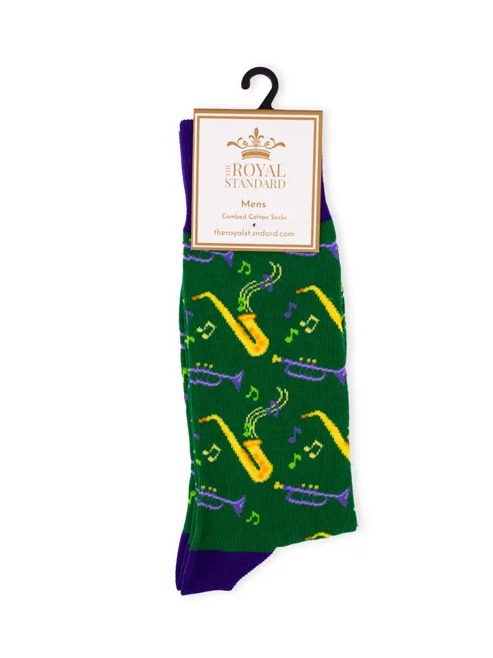 Men's Jazz Krewe Socks