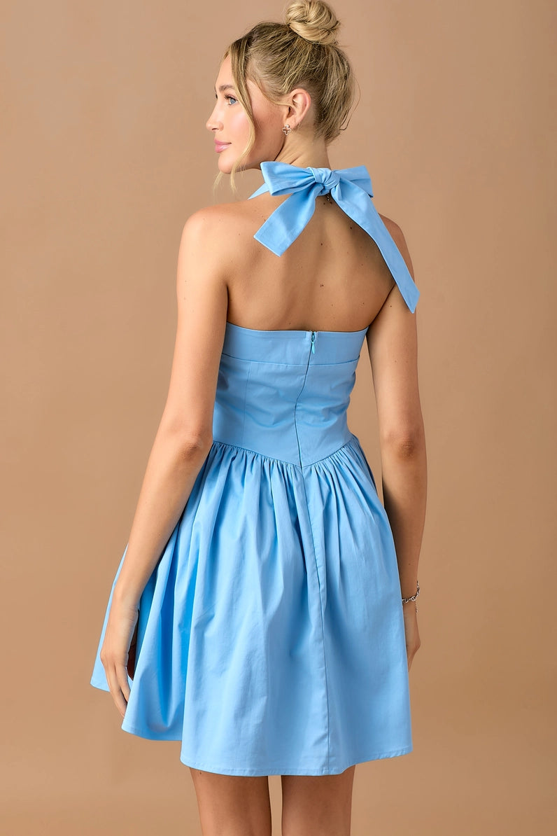 Halter Corset Mini Dress - Small Halter Corset Mini Dress - Small