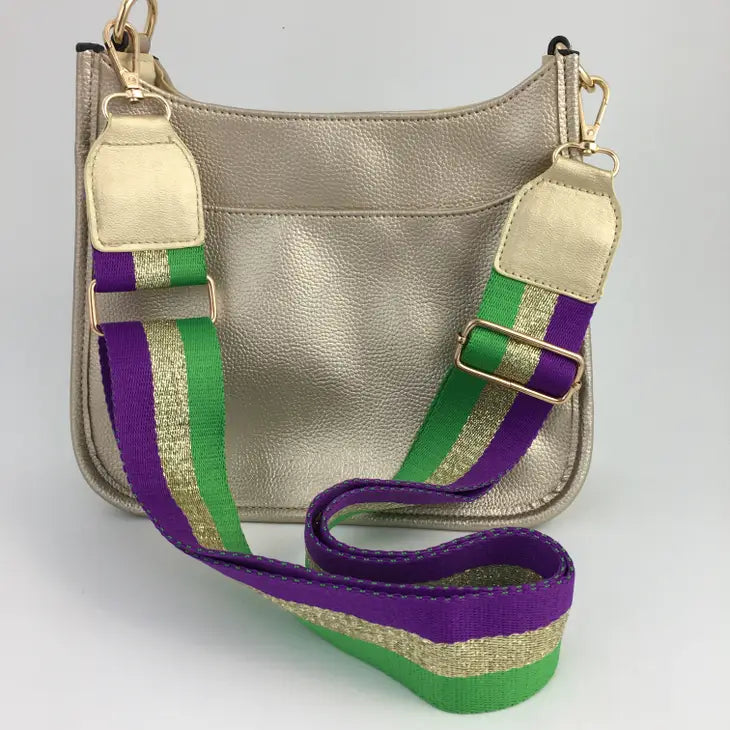 Gold Mardi Gras Purse