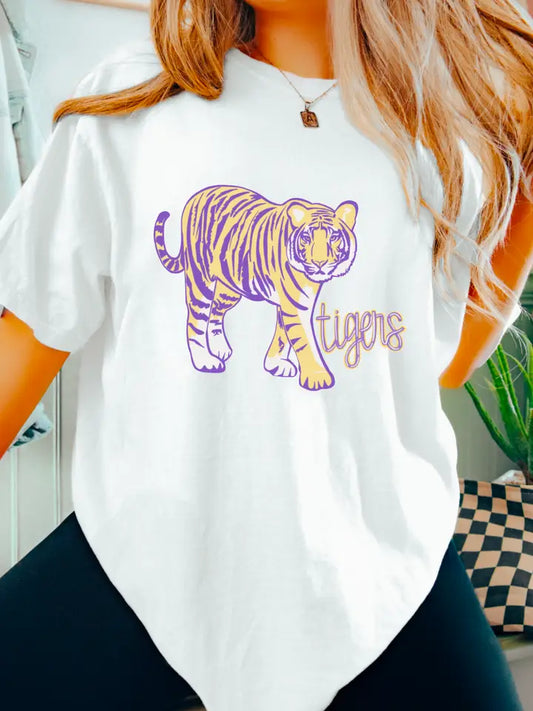 LSU Tiger Mascot Tee