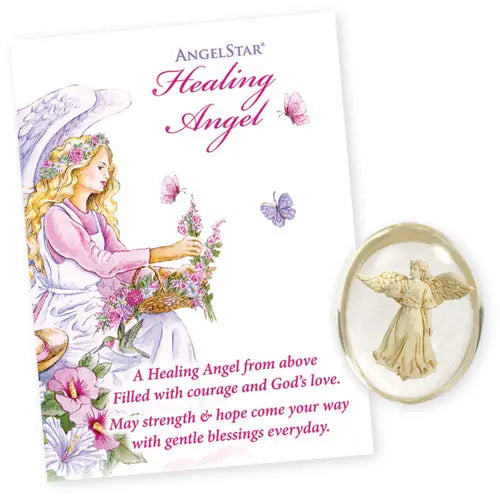 Healing Angel Pocket Stone - The Season Boutique