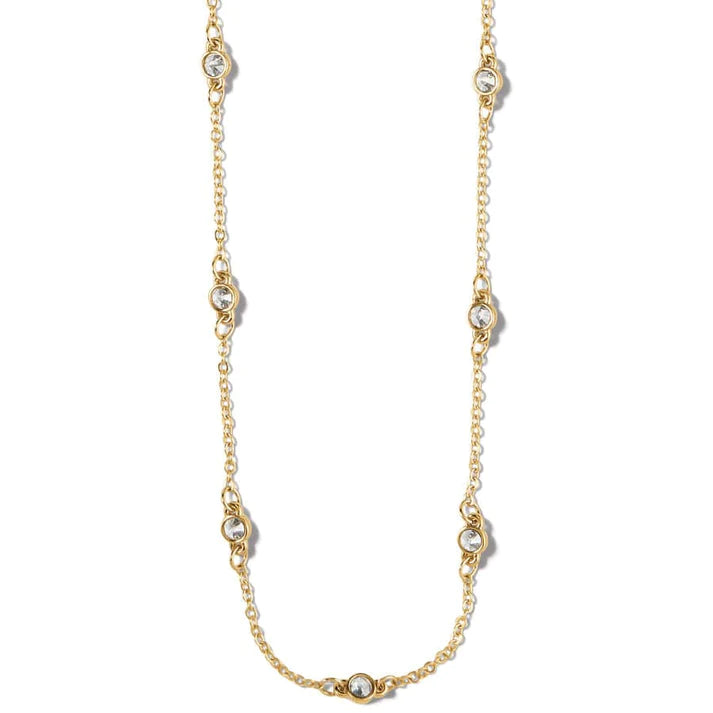 Gold Plated Illumina Petite Collar Necklace