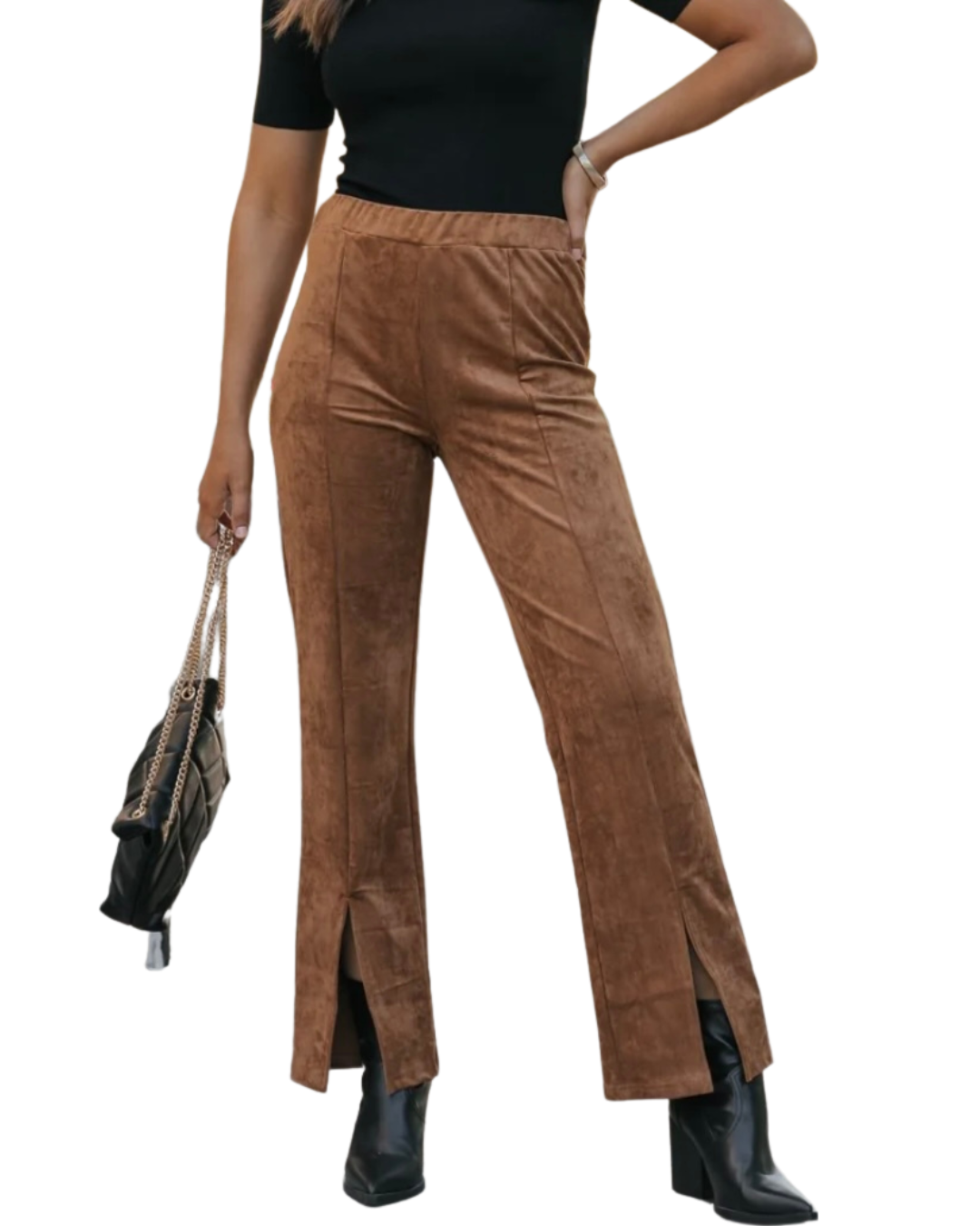 Mocha Suede Pants