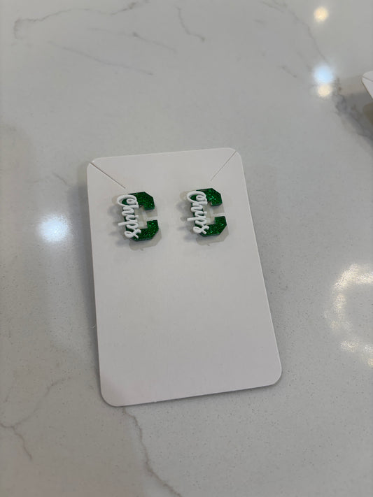 Chapelle Chips Logo Studs