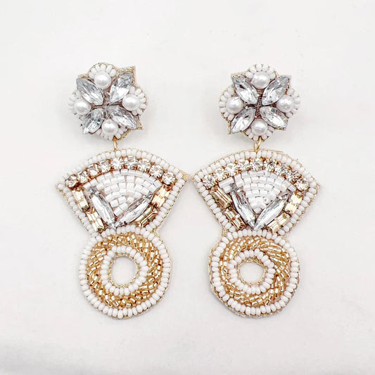 With This Ring Earrings - The Season Boutique