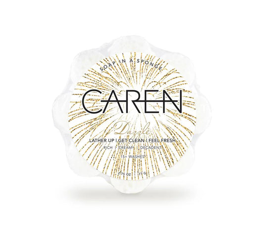 Caren Shower Soap Sponge- Dazzle