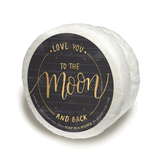 Caren Soap Sponge | Love You to the Moon and Back