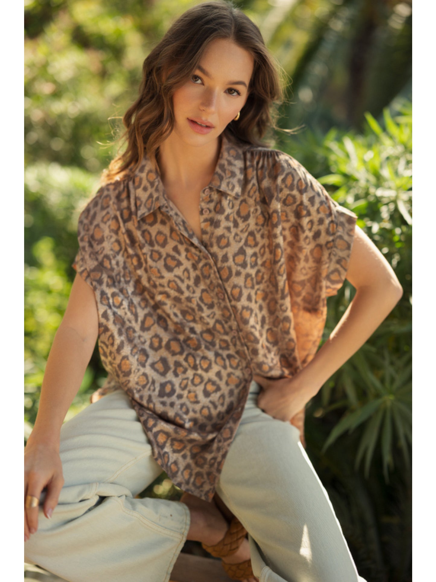 Layla Leopard Blouse