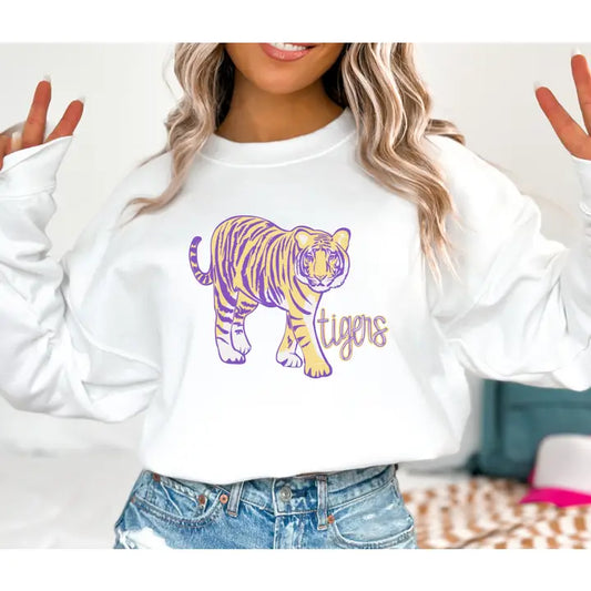 LSU Tiger Mascot Sweatshirt