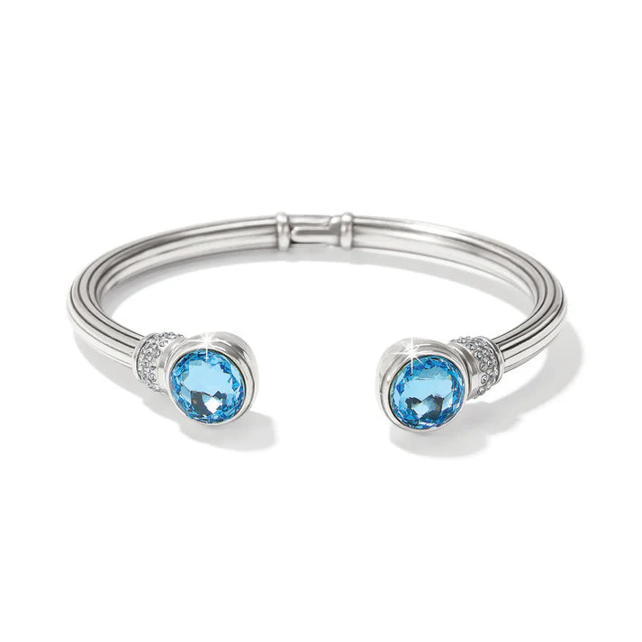 Meridian Aurora Aqua Hinge Bangle