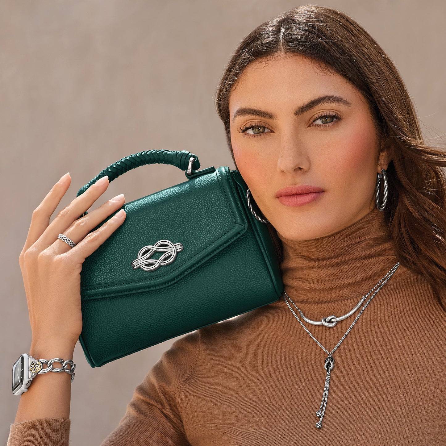 Tatum Small Flap Satchel