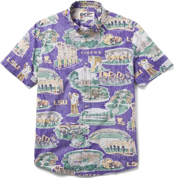 LSU Scenic Tailored Button Down