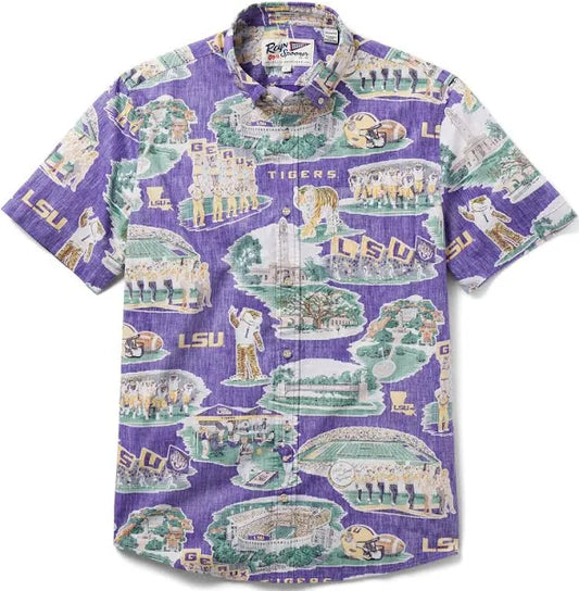 LSU Scenic Tailored Button Down
