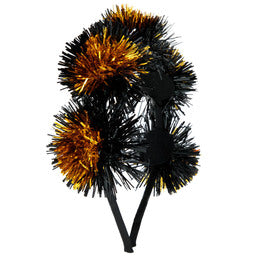 Pom Pom Tinsel Headband - The Season Boutique