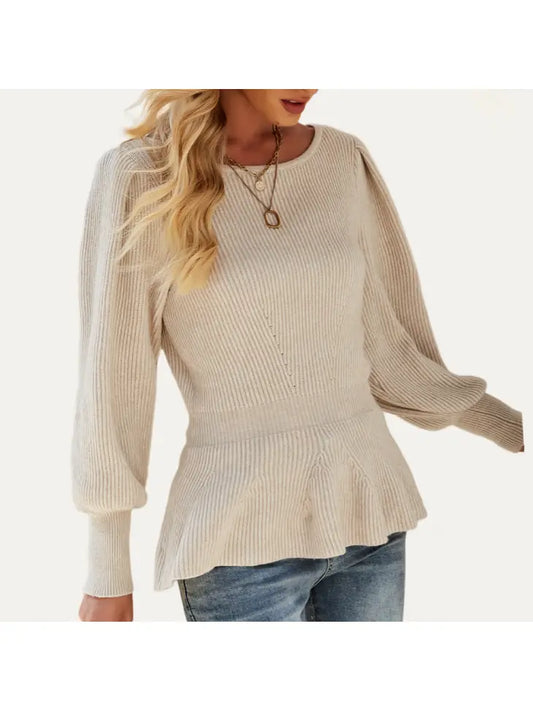 Flouncy Sweater Top