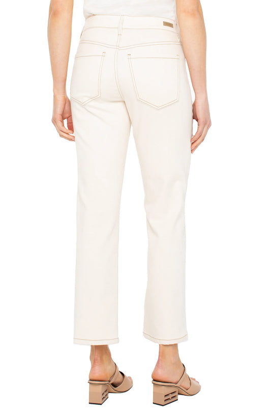 Kennedy Crop Straight W/ Seaming Details